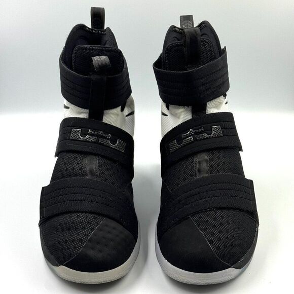 LeBron Soldier 10 SFG 'Black White' - Picture 2 of 10